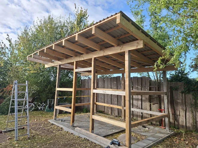 Schuppenbau 660x495